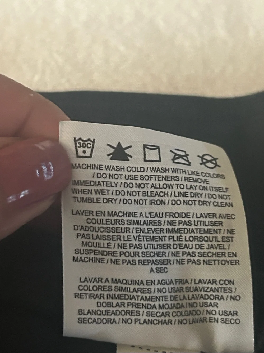 Nike Black Girls' Leggings with White Swoosh